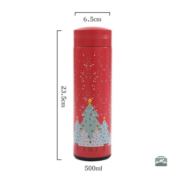 Accessoire de boisson inox sapin de Noël