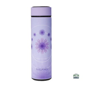 Gourde inox violette élégance pour une hydratation stylée