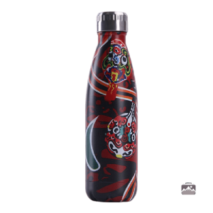 Gourde Isotherme Art Abstrait design coloré et moderne