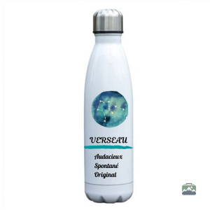 Gourde verseau isotherme pour boissons chaudes ou froides