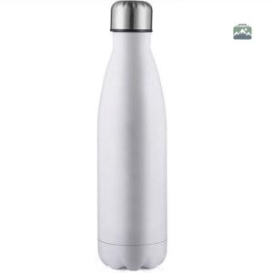 Gourde isotherme blanche pour boissons chaudes et froides