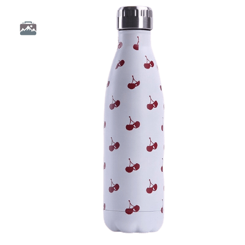 gourde-isotherme-cerise-1 Gourde isotherme Cerise, design élégant et pratique