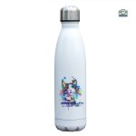 Gourde isotherme Chat mignon en acier inoxydable