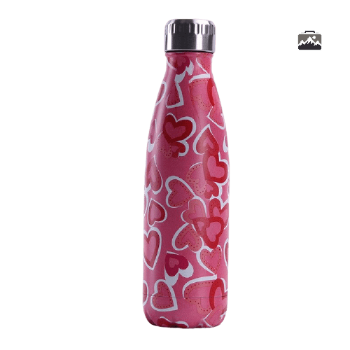 gourde-isotherme-coeur-1 Gourde isotherme Cœur en acier inoxydable