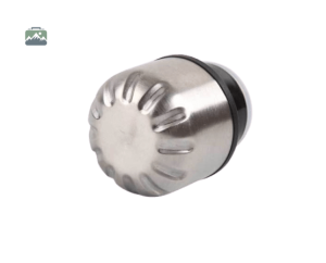Gourde isotherme au design cœur, idéale pour les boissons