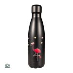 Gourde isotherme Crazy Flamant Noir, design moderne