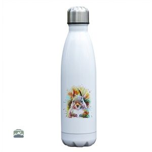 Gourde Isotherme Écureuil Multicolore, design unique