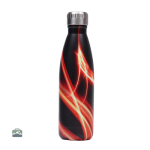 Gourde isotherme Feu, design pratique pour boissons chaudes et froides