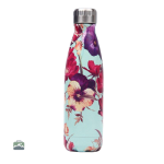 Gourde isotherme fleurs design élégant et coloré