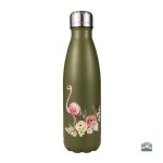 Gourde isotherme Gold Flamingo design élégant et coloré