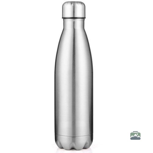 gourde-isotherme-grise-1 Gourde isotherme grise, design élégant et pratique