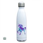 Gourde isotherme licorne bleue et violette