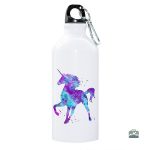 Gourde licorne violette pour boissons froides et chaudes