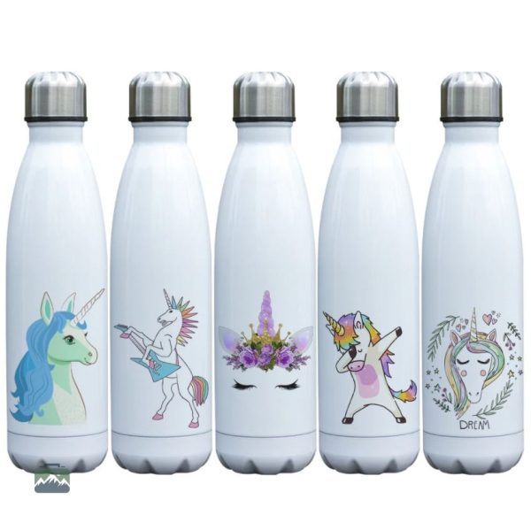 Gourde Isotherme design Licorne