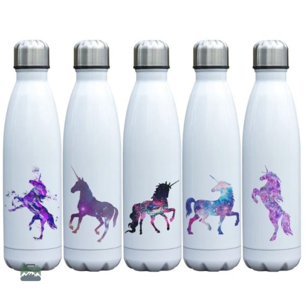 Gourde Licorne pour garder vos boissons chaudes