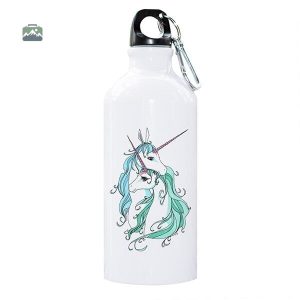 Gourde Licorne isotherme colorée et ludique