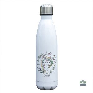Gourde isotherme licorne multicolore Dream