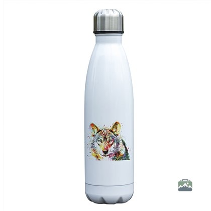 gourde-isotherme-loup-multicolore-1 Gourde Isotherme Loup Multicolore