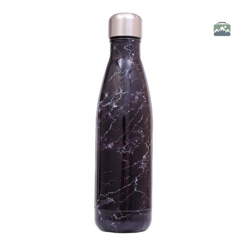 gourde-isotherme-marbre-noir-1 Gourde isotherme Marbre Noir élégante et pratique