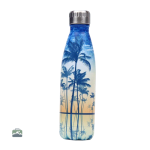 Gourde Isotherme Miami Palmier au design tropical