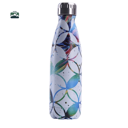 gourde-isotherme-mosaique-multicolore-1 Gourde isotherme mosaïque multicolore design unique