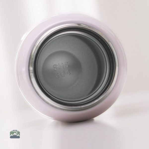 Accessoire isotherme rose avec fleurs, idéal pour vos boissons