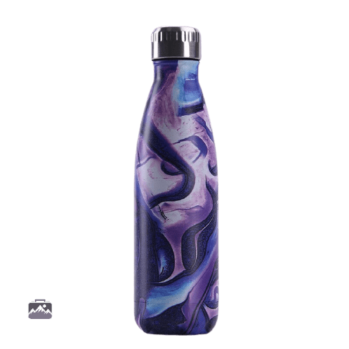 gourde-isotherme-originale-violette-1 Gourde isotherme originale violette pour boissons chaudes et froides