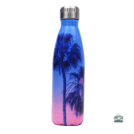 Gourde isotherme motif palmier