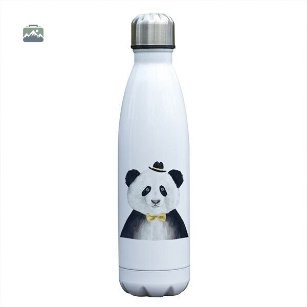 gourde-isotherme-panda-chapeau-1 Gourde Isotherme Panda Chapeau design ludique et coloré