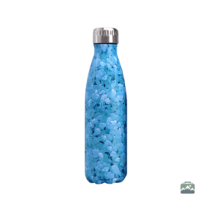 Gourde Isotherme Pétales Bleues élégante et fonctionnelle