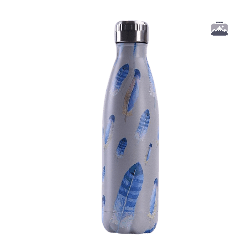 gourde-isotherme-plume-maya-1 Gourde isotherme Plume Maya en acier inoxydable