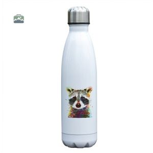Gourde Isotherme Raton Laveur Multicolore