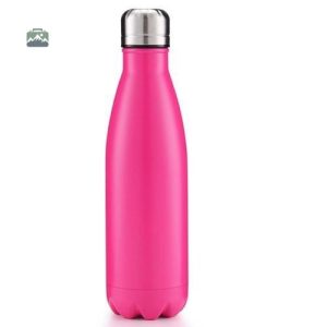 Gourde isotherme rose élégante et pratique