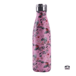 Gourde isotherme rose avec motif flamant