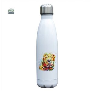 Gourde Isotherme Shar Peï Multicolore