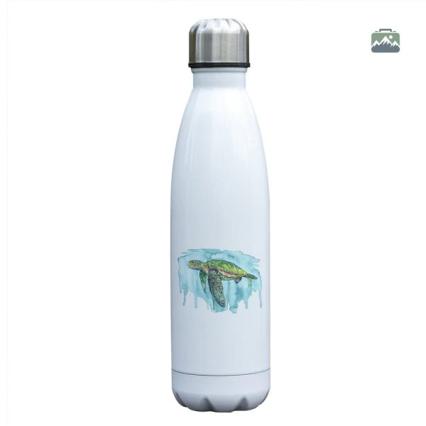 gourde-isotherme-tortue-lac-1 Gourde isotherme tortue de lac en acier inoxydable