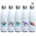 Gourde isotherme tortue, design artistique pour les aventuriers