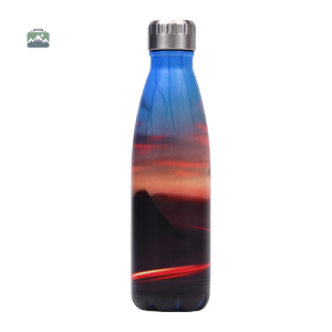 Gourde Isotherme Volcan en acier inoxydable