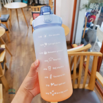 Gourde Sport 2L Bleu Orange