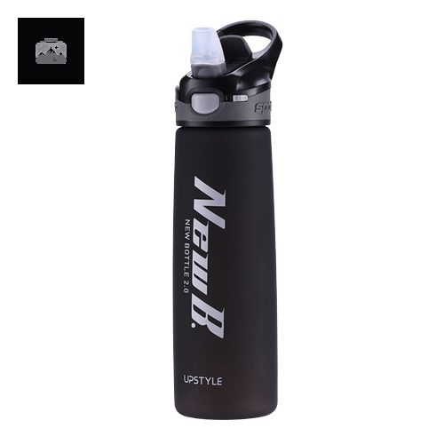 gourde-sport-750-ml-noire-1 Gourde Sport 750 ml Noire pour les activités en plein air