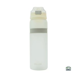 Gourde Sport Blanche en plastique léger pour hydratation active