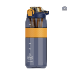 Gourde sport bleue transparente pour une hydratation pratique