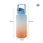 Gourde légère 2L idéale pour le sport