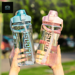 Gourde transparente pour activité sportive 2L