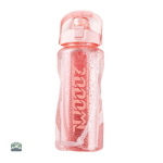 Gourde sport transparente rose 2L