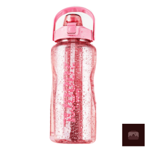 Gourde Sport Rouge 2L Transparente
