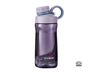 Gourde Sport Violette Transparente