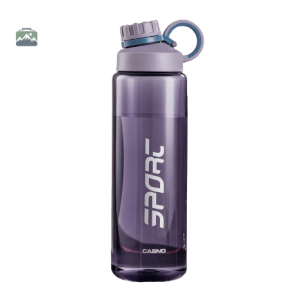Gourde Sport Transparente Violette 1L