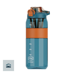 Gourde Sport Verte Orange pour les activités en plein air