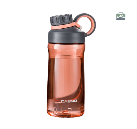 gourde-sportif-transparente-orange-1 Gourde sportive transparente orange pour une hydratation optimale